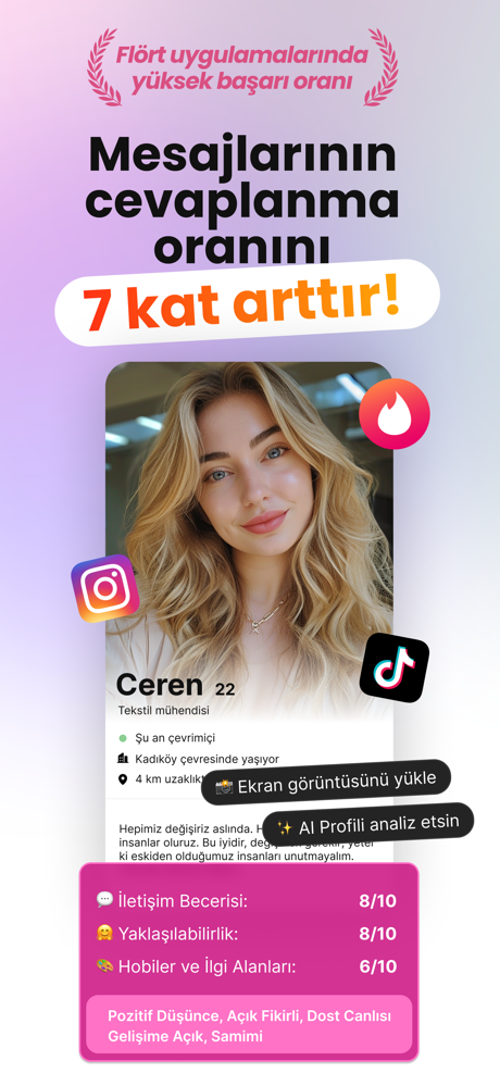 Karizma - AI Flört Asistanı screenshot 1