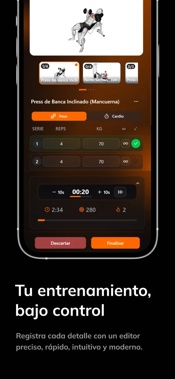 Screenshot #2 pour Altius Entrenament Personal