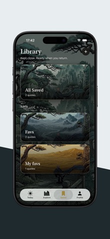 Daily Philosophy Quotes iPhone screenshot