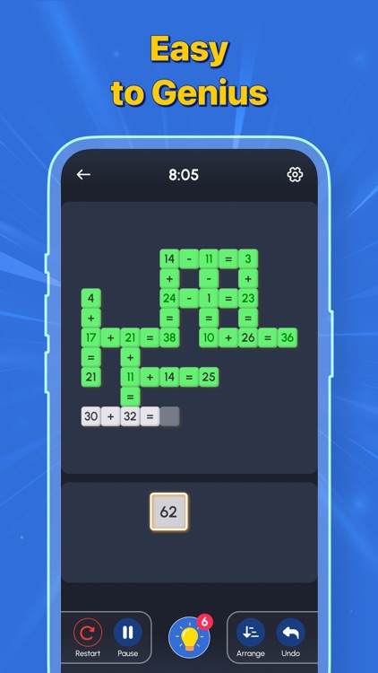Cross Math: Brain Workout screenshot-5