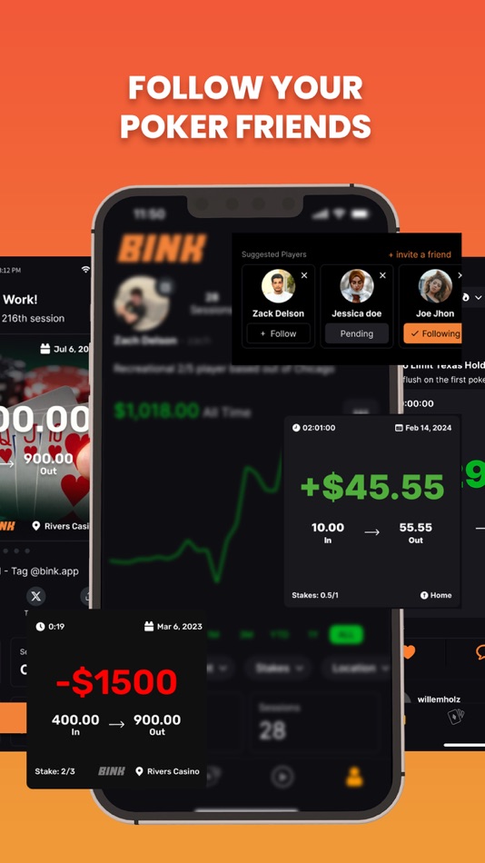 #9. Bink Poker Bankroll Tracker (iOS) 由: Heater LLC