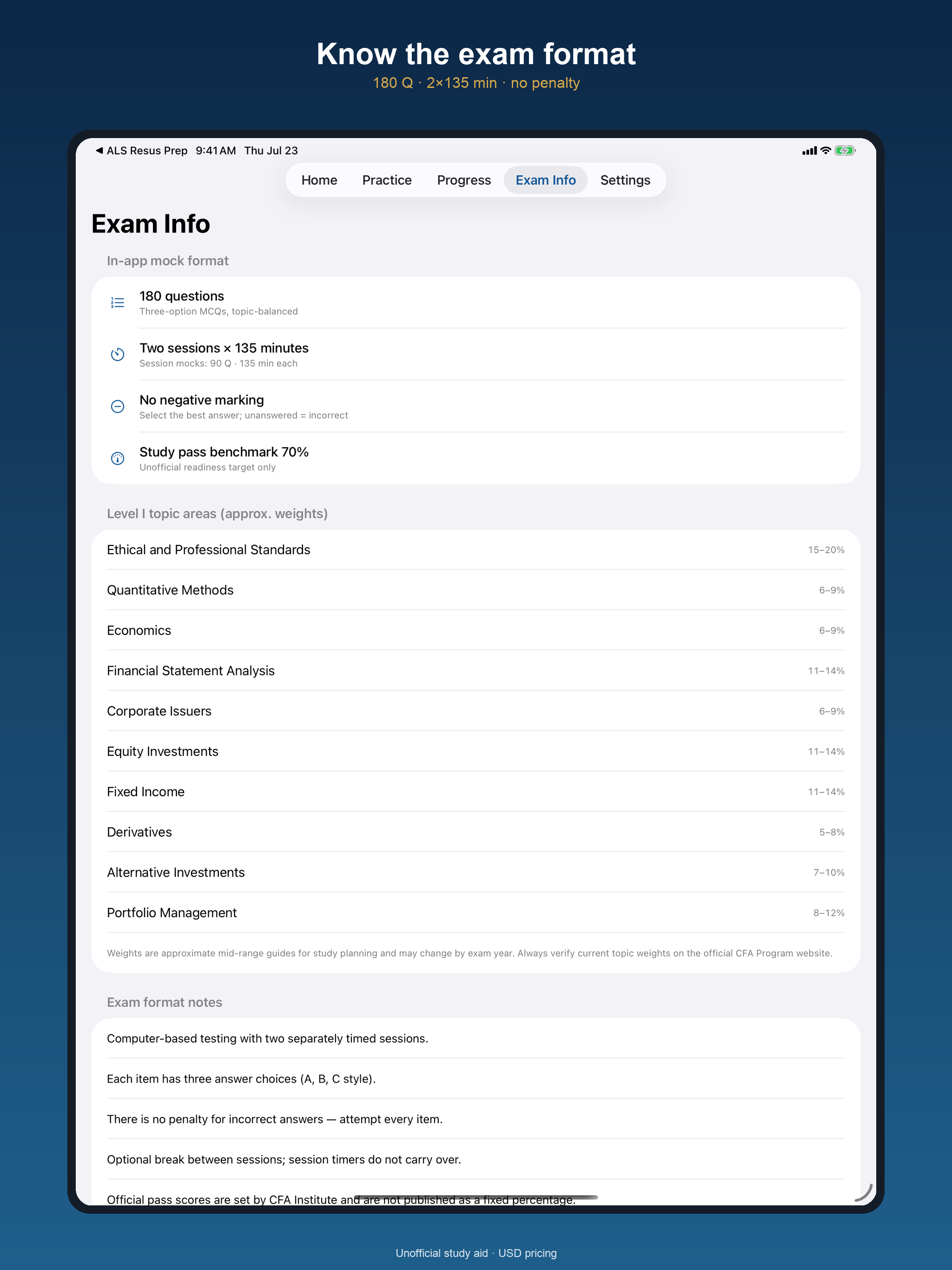 CFA Level 1 Prep screenshot 10