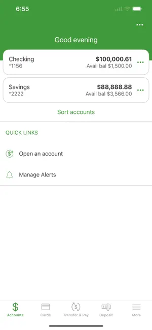 First Nebraska Bank screenshot 2