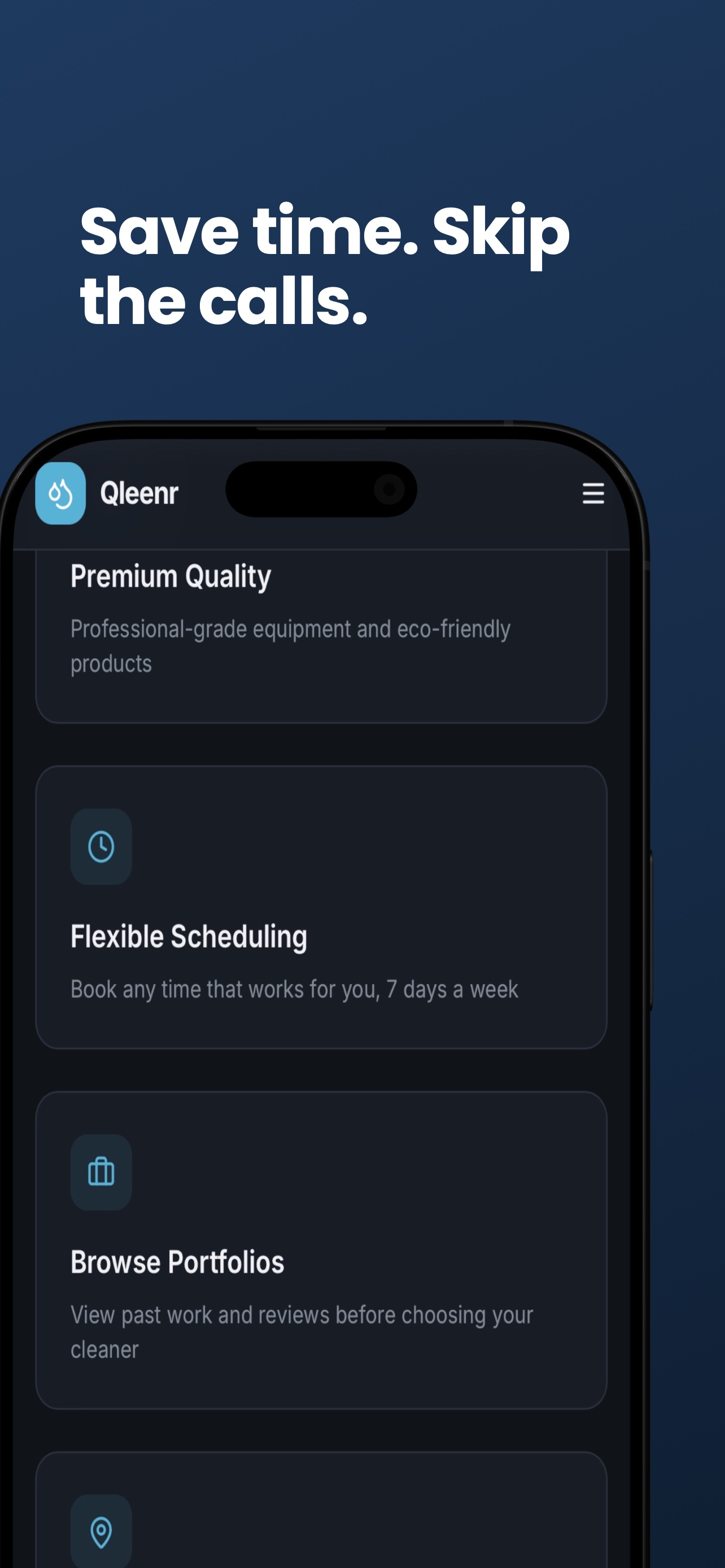 Qleenr screenshot 3