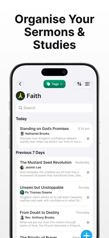 Spirit Notes: Sermon & Bible screenshot 5 of 7