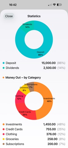 CashFlowTracker screenshot