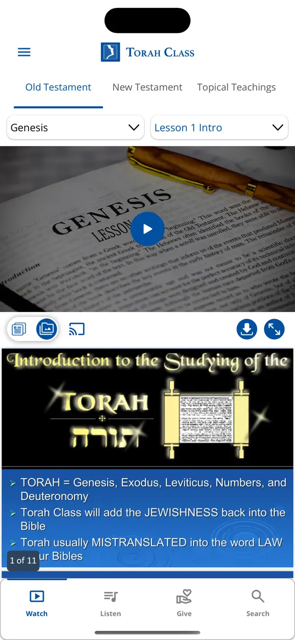 Screenshot #2 pour Torah Class