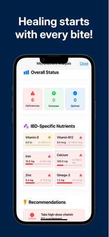 IBDPal Health App Screenshot 1 of 5