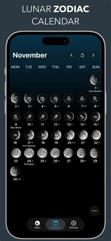 Moon Phase & Widgets - Lunar screenshot 5 of 10