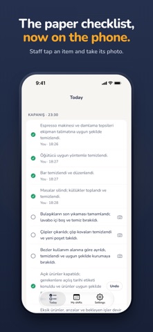 Shiftino: Shift Checklists screenshot 2