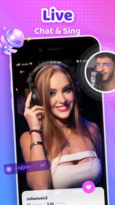 Ulta - Live Video Chat, Song Screenshot