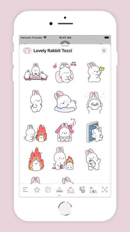 Lovely Rabbit Tozzi Animated