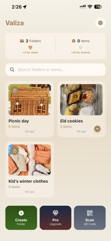 Valiza screenshot