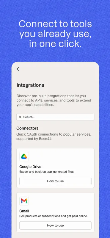 Base44: Build with AI screenshot 4 of 8
