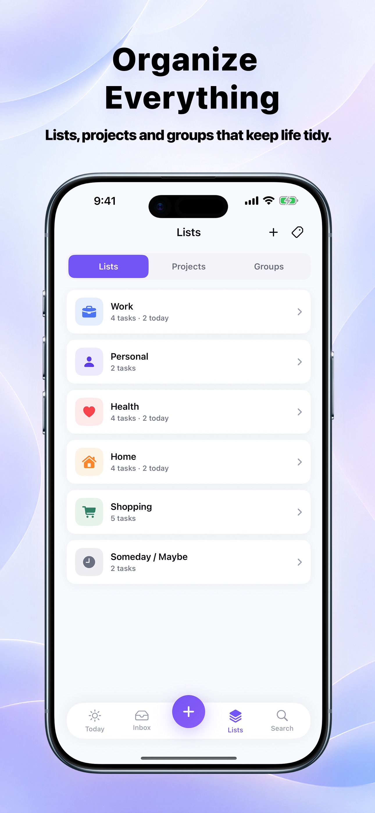 Screenshot 5 of Taskora: To Do List
