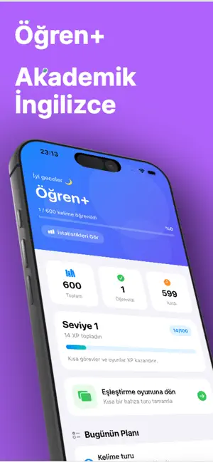 Öğren+ (Akademik İngilizce) screenshot 2