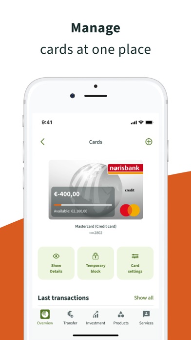 norisbank iPhone screenshot 5 - Finance app