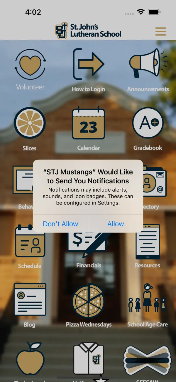Screenshot #1 pour St. John's Lutheran School, CA