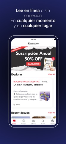 Reader's Digest Argentina screenshot