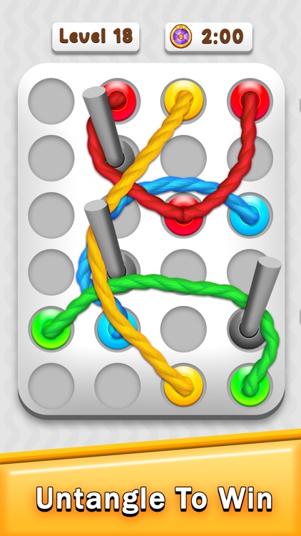 Twisted Rope Tangle Screw Game screenshot-3