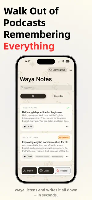 Meeting Notes Taker - Waya screenshot 2