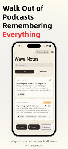 Meeting Notes Taker - Waya Screenshot 2 of 10