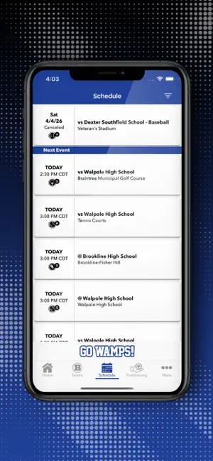 Braintree Wamps Athletics screenshot 3