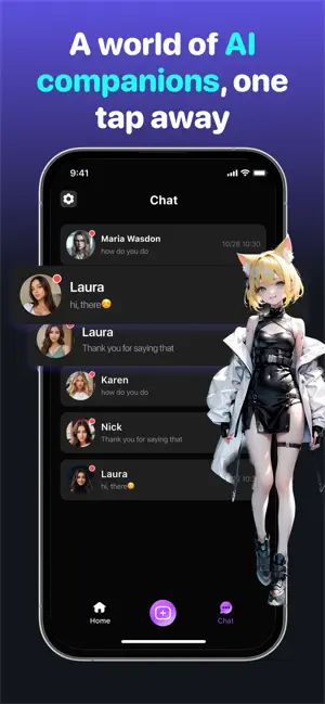 Eva:chat AI girlfriend screenshot 2