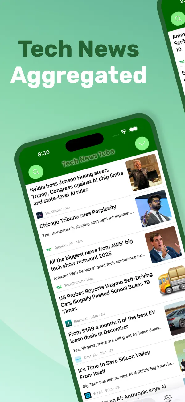 Screenshot #1 pour Tech News Tube