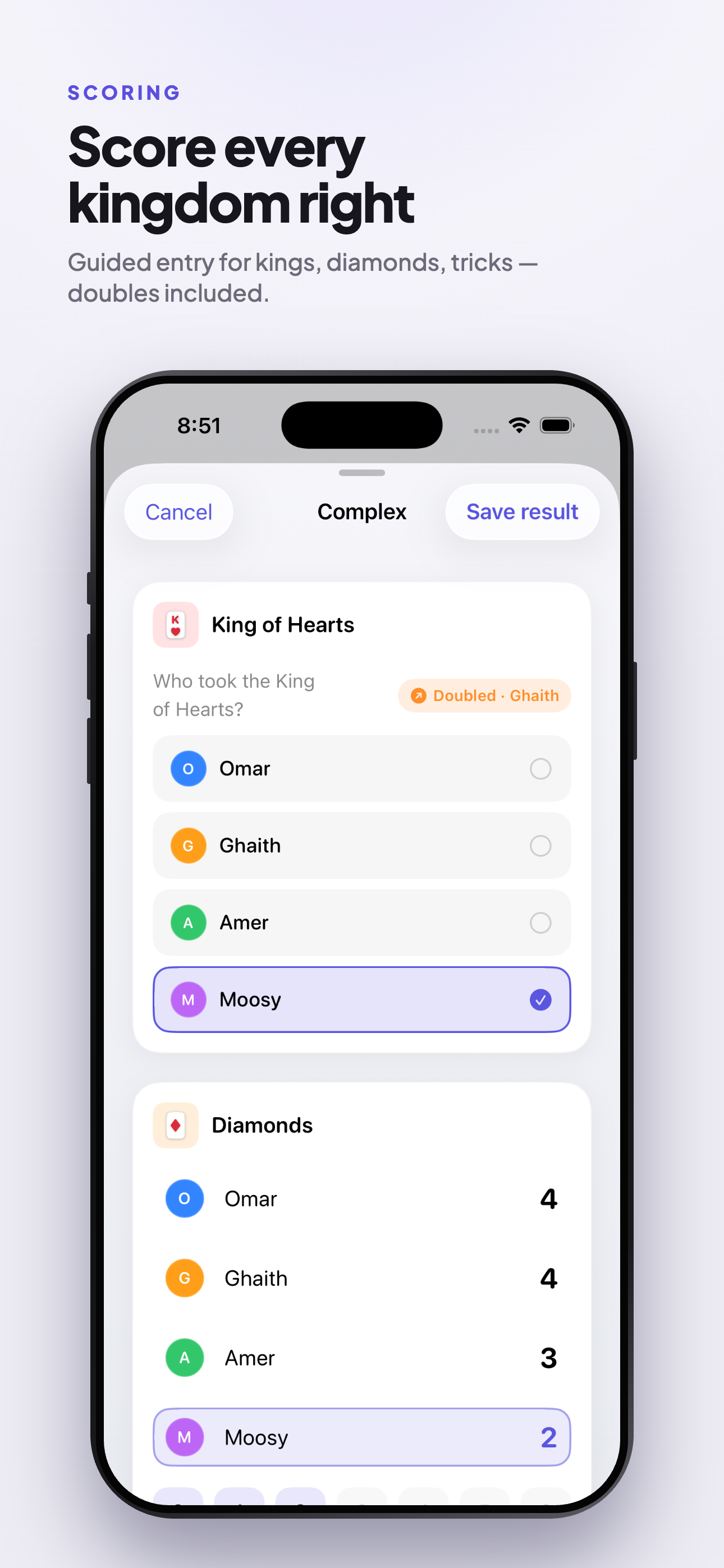 Trix Scoring screenshot 4