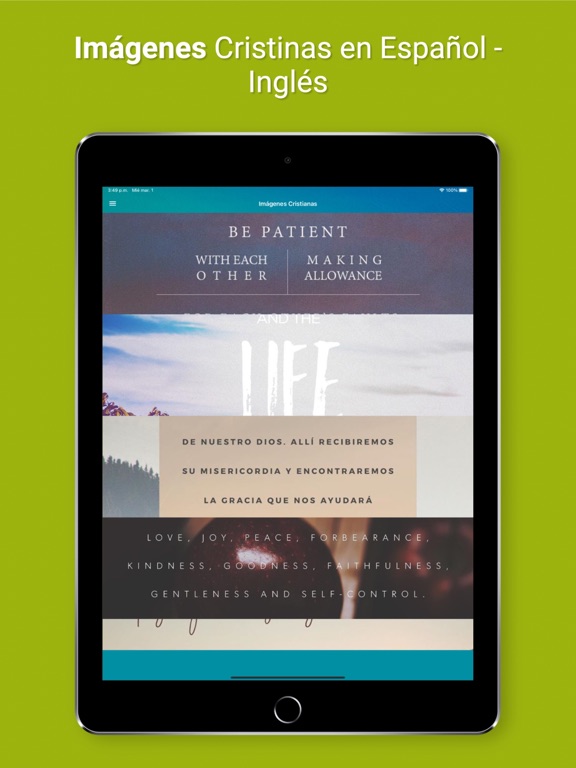 Biblia Bilingüe Español Inglés iPad screenshot 5 - Reference app