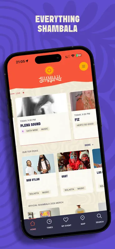 Shambala 2026 screenshot 1 of 9