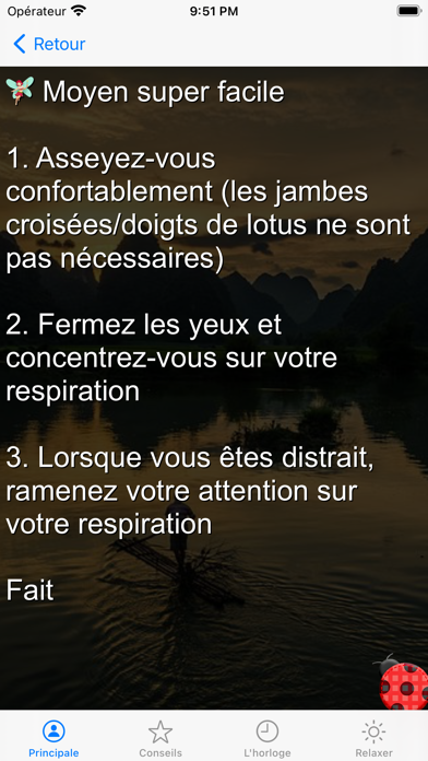 Screenshot #3 pour Méditation facile, simple