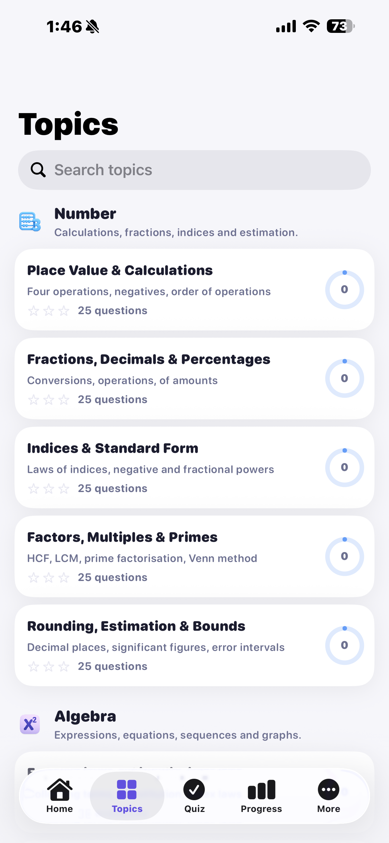 GCSE Maths A+ Quiz Revision screenshot 2