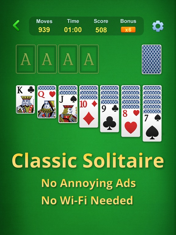 Screenshot #4 pour Solitaire - Brain Puzzle Game