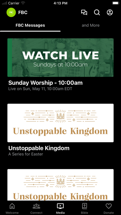 Faith Bible Church NH Screenshot