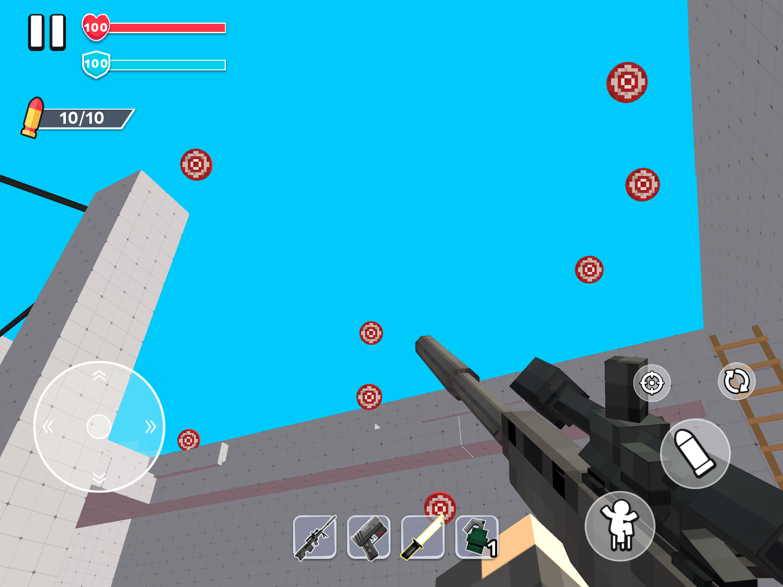 Blocky Shooter: FPS Gun screenshot 11