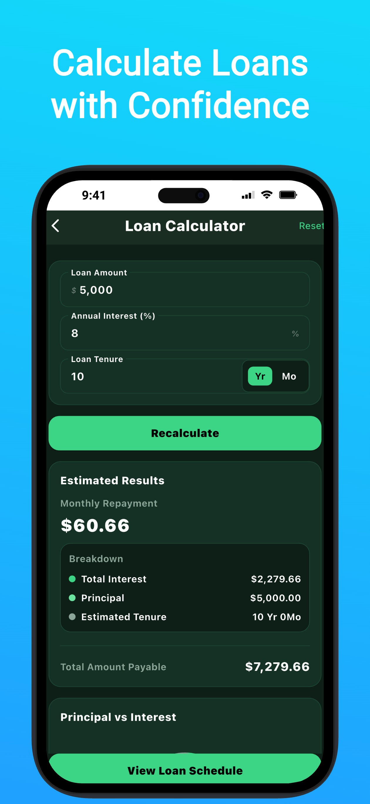 Personal Finance Calculator screenshot 4