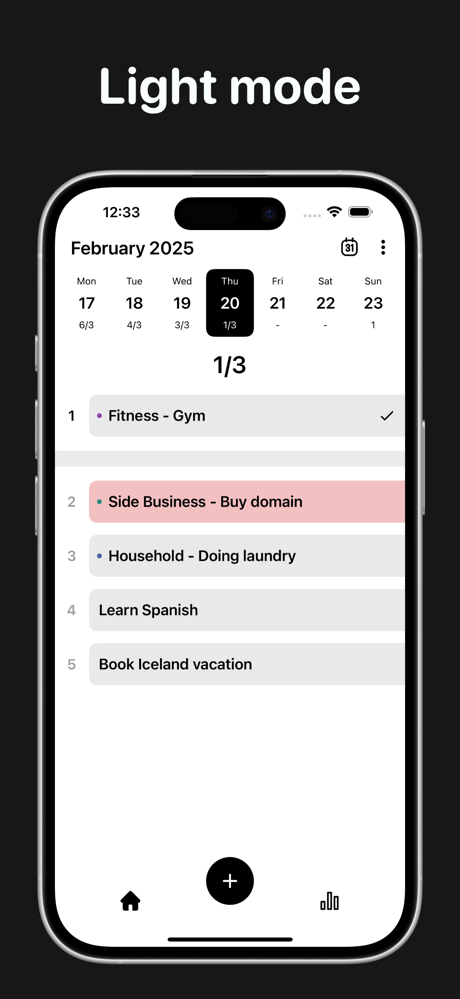 3Things - Daily Todo List screenshot 4