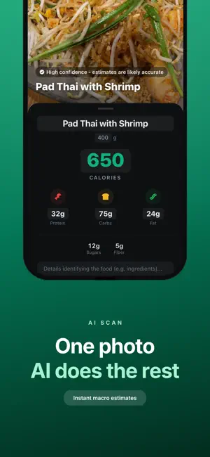 ShredSheet: AI Calorie Counter screenshot 2
