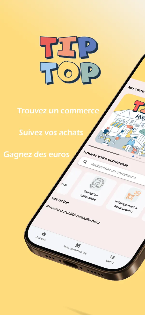 Screenshot #1 pour ACC'OR - Carte TIPTOP