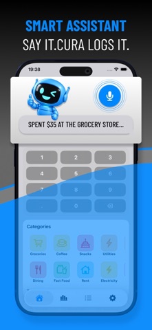 Cura: Smart Expense Tracker Screenshot 2 of 6