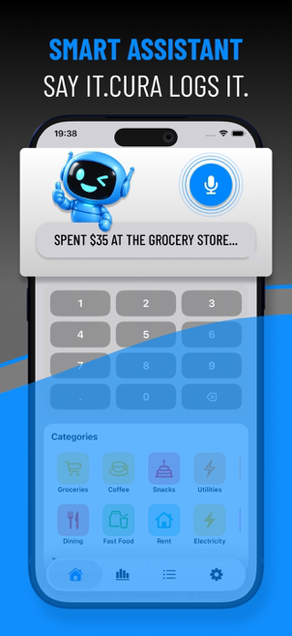 Cura: Smart Expense Tracker Screenshot 2 of 6