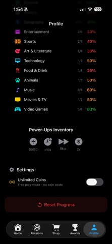Offline Trivia screenshot