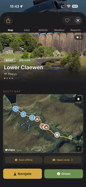 TrailUK iPhone screenshot 4