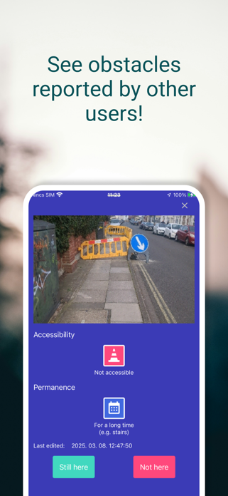 Route4U wheelchair navigation Screenshot 3 of 7