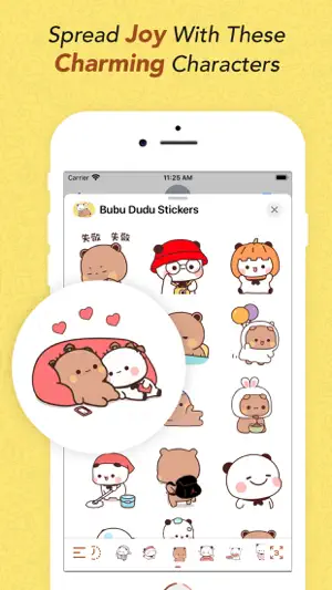 Bubu Dudu Animated Stickers screenshot 4