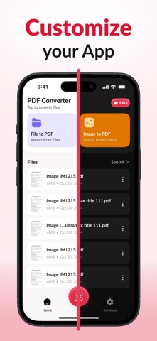 PDF Converter ‣ File Editor iPhone screenshot