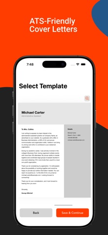Resume Builder: CV Maker & PDF Screenshot 7 of 10