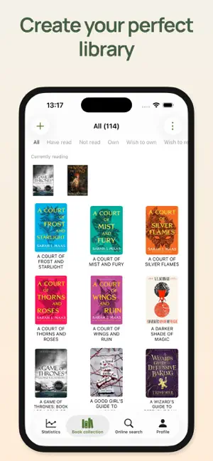 Book organizer - bookshelf screenshot 2